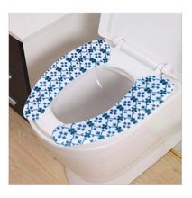 2Pcs Warmer Toilet Seat Cover Mat Washable Soft